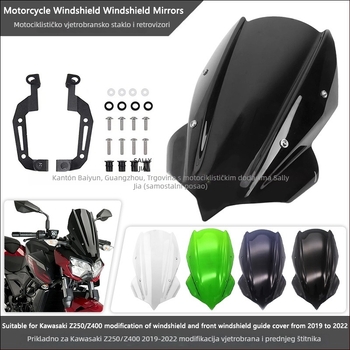 Deflektor za vjetrobran Kawasaki Z250/Z400 (2019–2022)