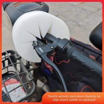 Pokrov ručice protiv vjetra za motocikle i električna vozila — PVC, proizvedeno u Zhejiang, univerzalna prilagodba, debela pjena visoke gustoće