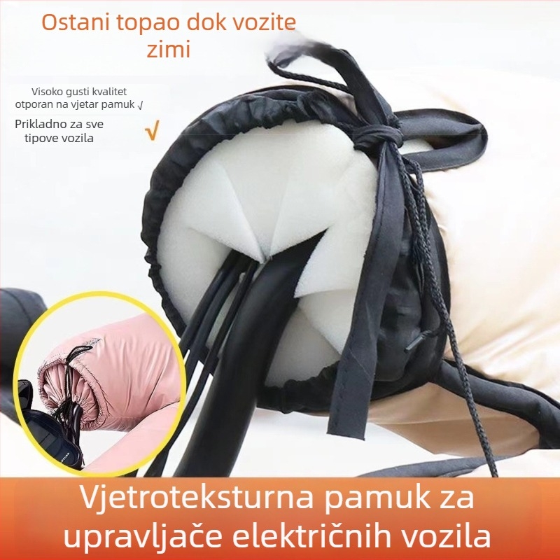 Pokrov ručice protiv vjetra za motocikle i električna vozila — PVC, proizvedeno u Zhejiang, univerzalna prilagodba, debela pjena visoke gustoće