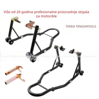 Stalak za motocikl – okvir za popravak i održavanje uz parkiranje – TENGDA TD-003-05FR – kompatibilno s raznim motociklima