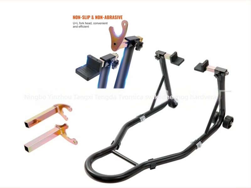 Stalak za motocikl – okvir za popravak i održavanje uz parkiranje – TENGDA TD-003-05FR – kompatibilno s raznim motociklima