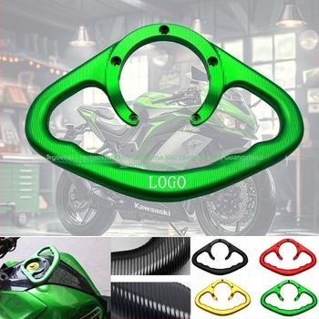 Nadstojnik za spremnik goriva za Kawasaki Z1000/Z800/ZX-6R/ZX-10R — sigurnosna ručka za suvozača straga, Marka 123, Model Yxfs2023001