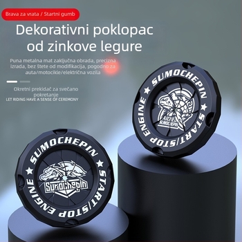 Dekorativni poklop otvora ključa motocikla, HUMO ZSG, poklopac paljenja
