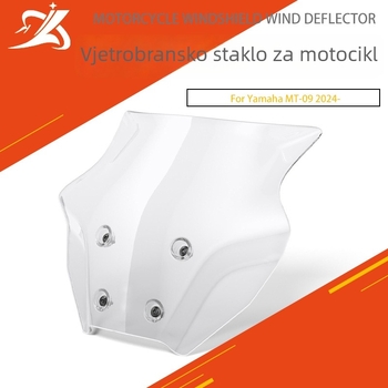 Prednje vjetrobransko staklo za Yamaha MT-09 SP 2024 – MO-WS016, Leon, otporno na vjetar