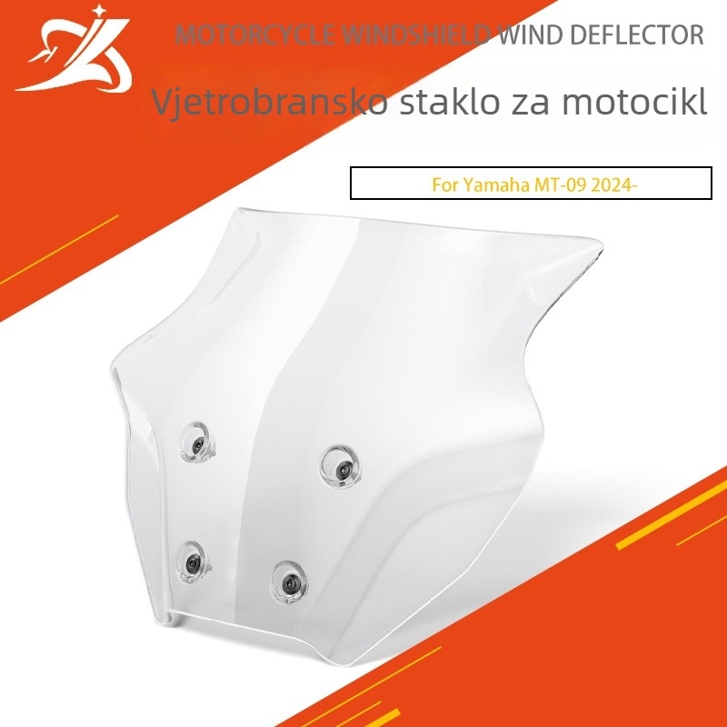 Prednje vjetrobransko staklo za Yamaha MT-09 SP 2024 – MO-WS016, Leon, otporno na vjetar