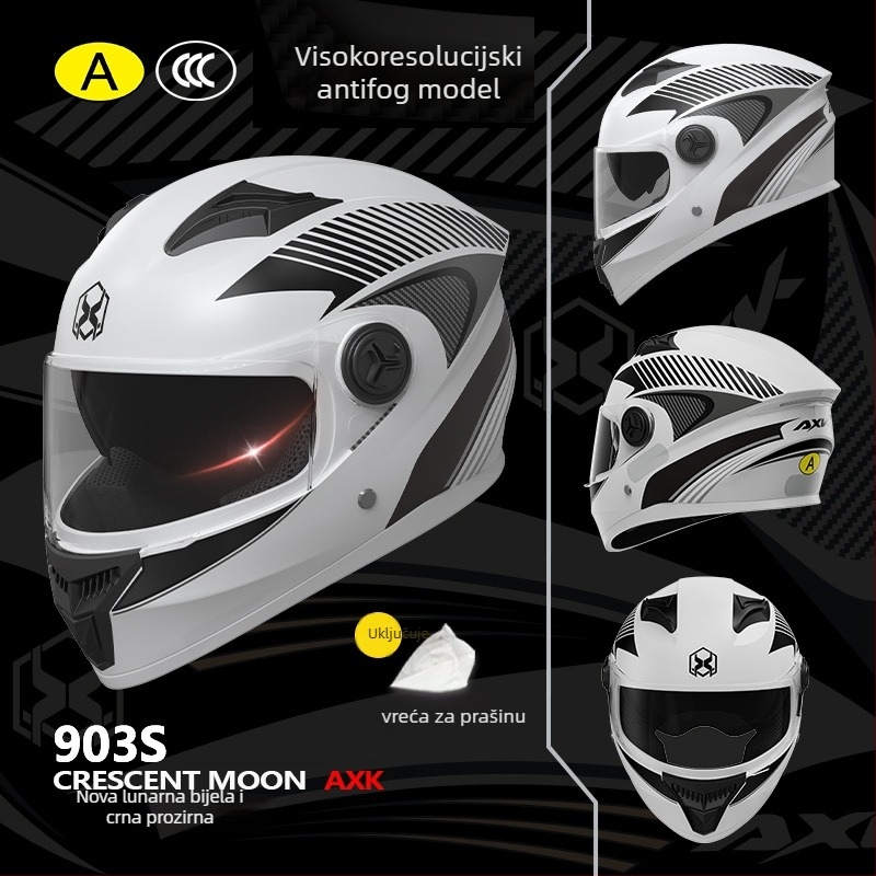 Kaciga za motocikl s punim licem – ABS, sve sezone, za odrasle, GB811-2022A