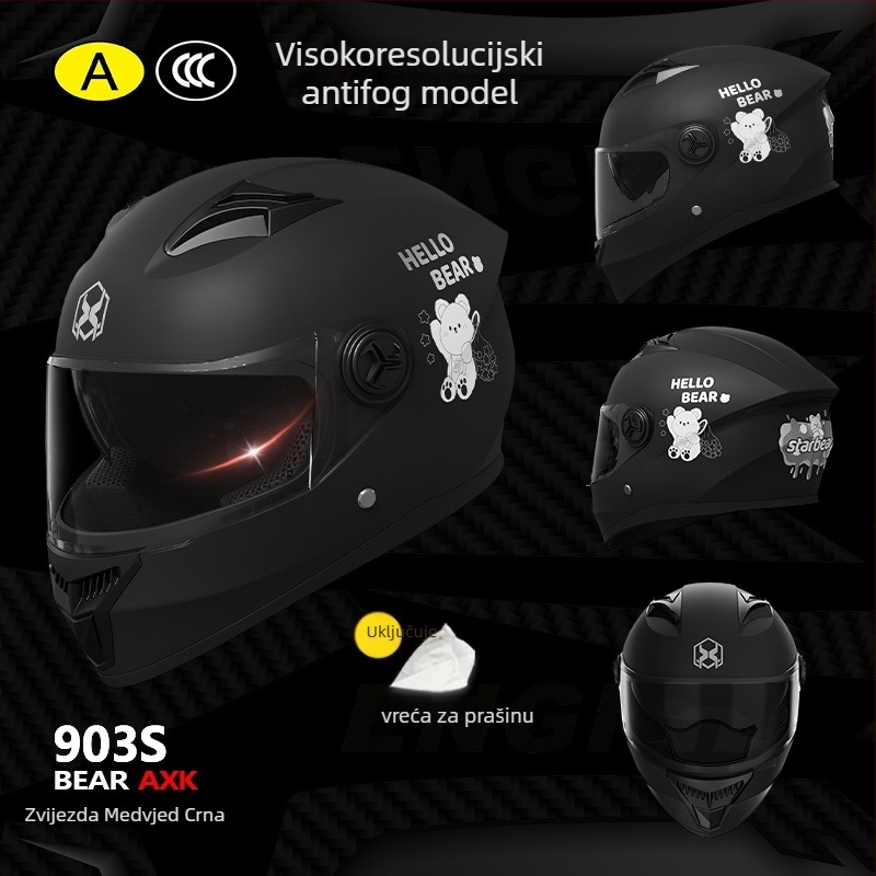 Kaciga za motocikl s punim licem – ABS, sve sezone, za odrasle, GB811-2022A