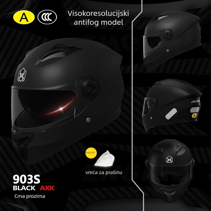 Kaciga za motocikl s punim licem – ABS, sve sezone, za odrasle, GB811-2022A