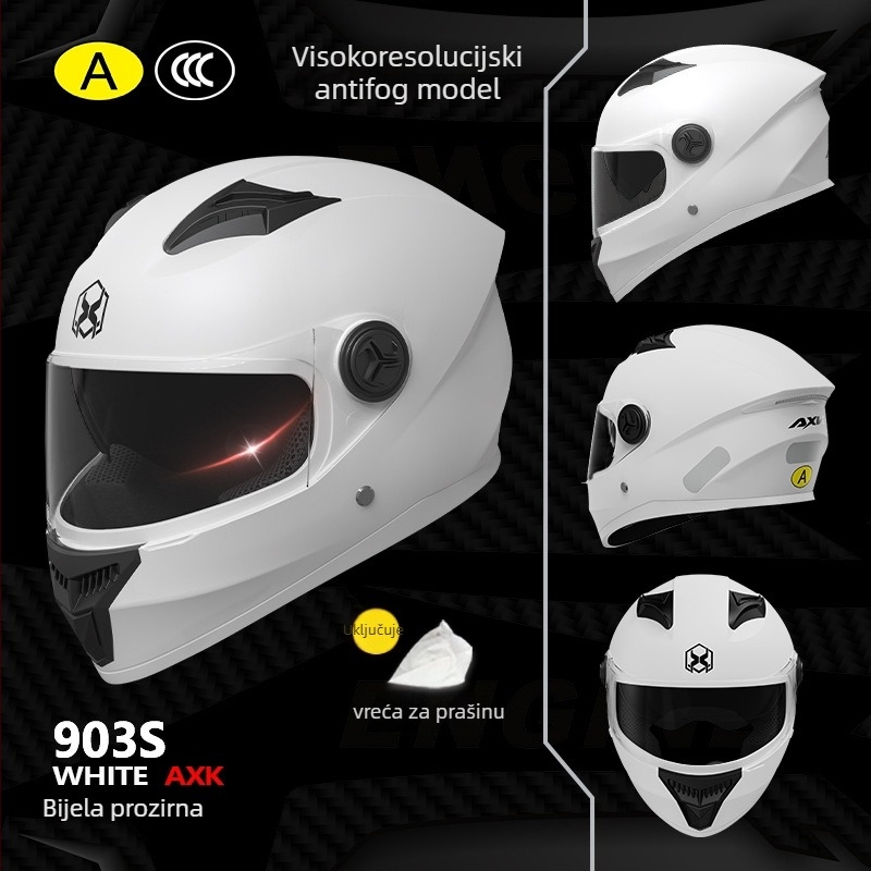 Kaciga za motocikl s punim licem – ABS, sve sezone, za odrasle, GB811-2022A