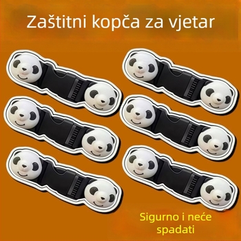 Vjetrozaštitno pokrivalo za vjetrobran motocikala i električnih vozila, odvojivo i podesivo, jednoplošni plastični dizajn s fiksnom kopčom