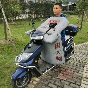 PVC jednodjelni štit za tricikl, motocikl i električna vozila — za višekratnu upotrebu, mogućnost tiskanja logotipa, brend Splendid