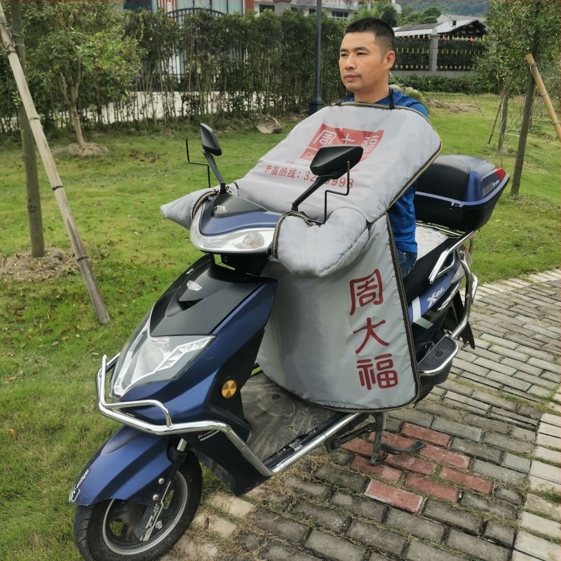 PVC jednodjelni štit za tricikl, motocikl i električna vozila — za višekratnu upotrebu, mogućnost tiskanja logotipa, brend Splendid