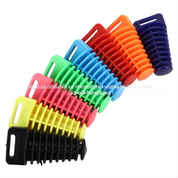 Zatka za ispušni cijev motocikla - vodootporna, univerzalna kompatibilnost, marka QXMOTORRACING, model Medium