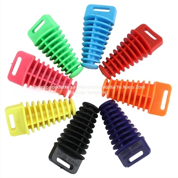 Zatka za ispušni cijev motocikla - vodootporna, univerzalna kompatibilnost, marka QXMOTORRACING, model Medium