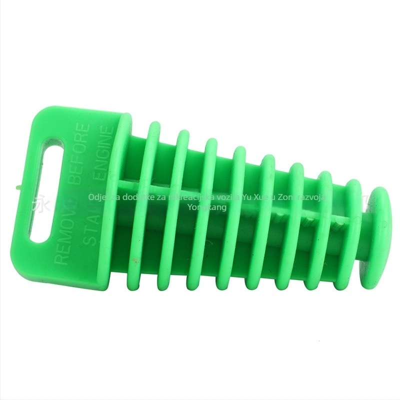 Zatka za ispušni cijev motocikla - vodootporna, univerzalna kompatibilnost, marka QXMOTORRACING, model Medium