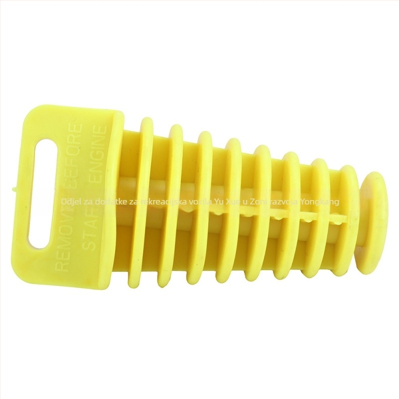 Zatka za ispušni cijev motocikla - vodootporna, univerzalna kompatibilnost, marka QXMOTORRACING, model Medium