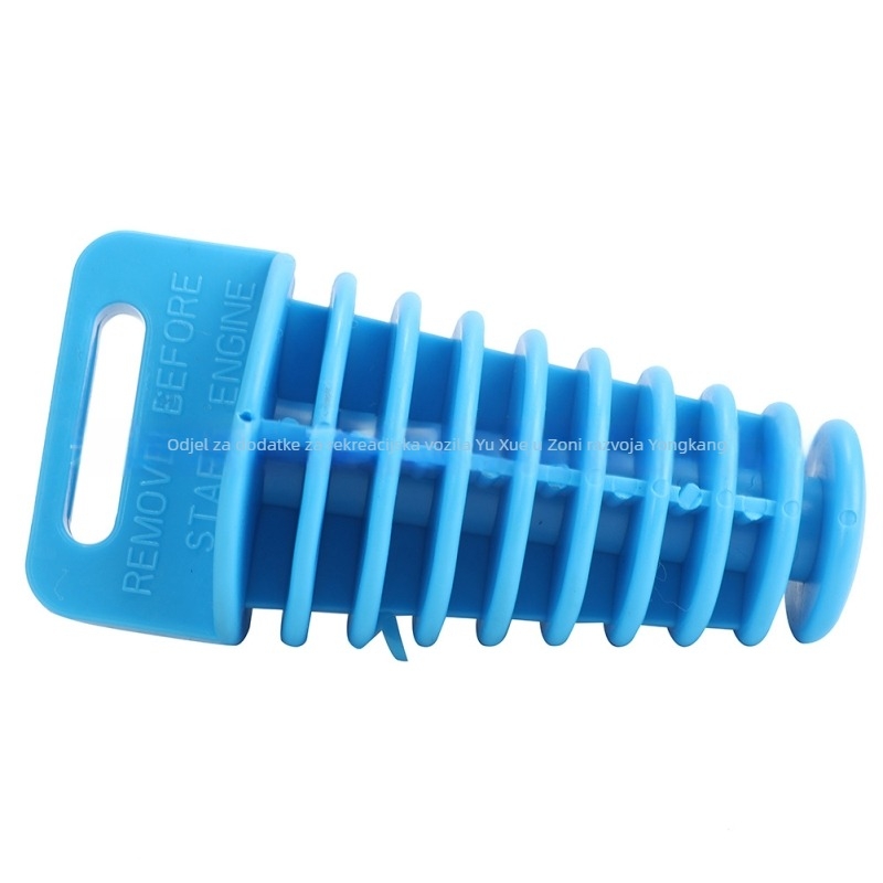 Zatka za ispušni cijev motocikla - vodootporna, univerzalna kompatibilnost, marka QXMOTORRACING, model Medium