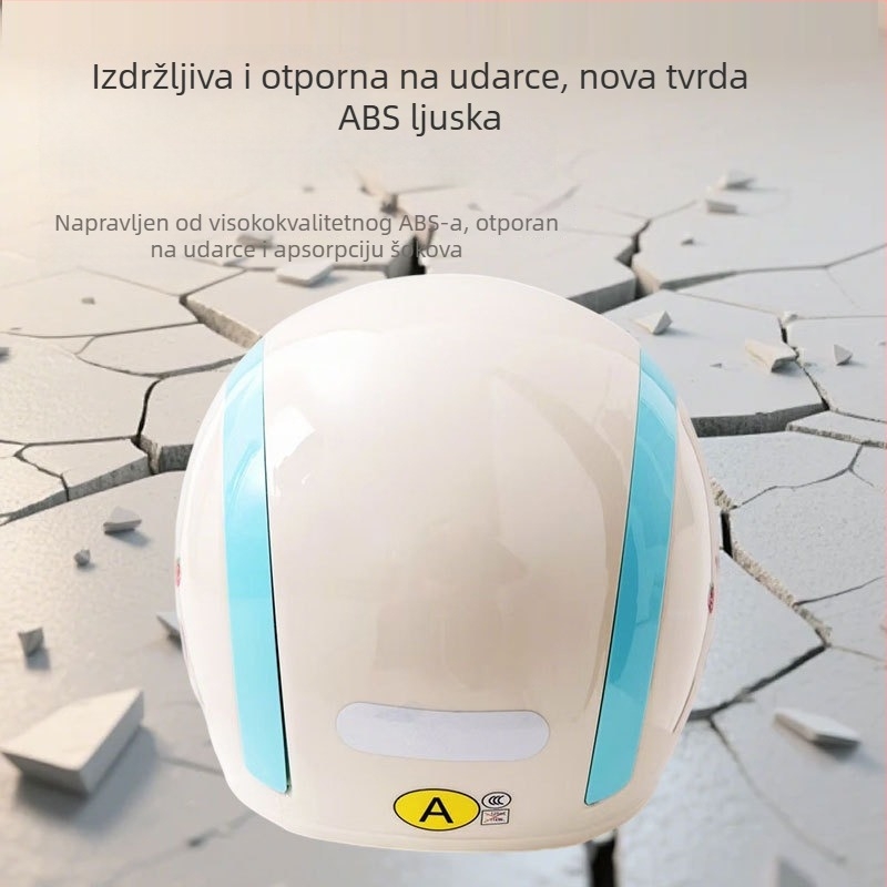 3/4 kaciga za električni bicikl, ABS materijal, 3C potvrda, za odrasle