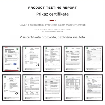 BITE MG3B-1B / MG3B-1D sklopiva stolna radna stanica s povećalom i LED rasvjetom (Brand: BITE; Modeli: MG3B-1B / MG3B-1D; Uvoz: Ne; Privatna oznaka: Ne)