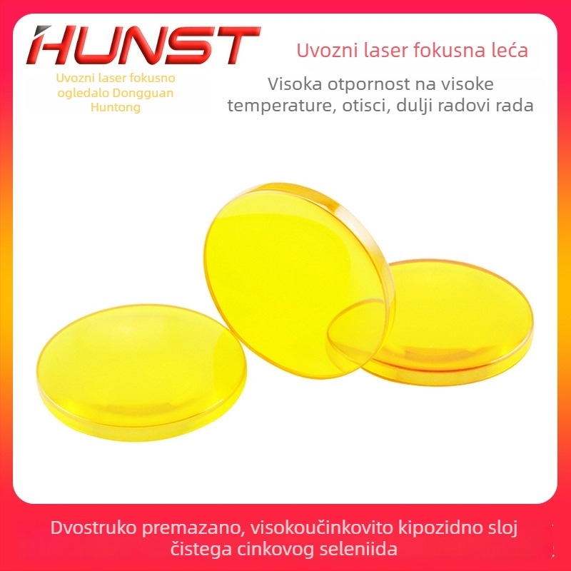 ZnSe CO2 laserska fokusna leća, promjer 20 mm, žarišne duljine 50,8 mm i 63,5 mm