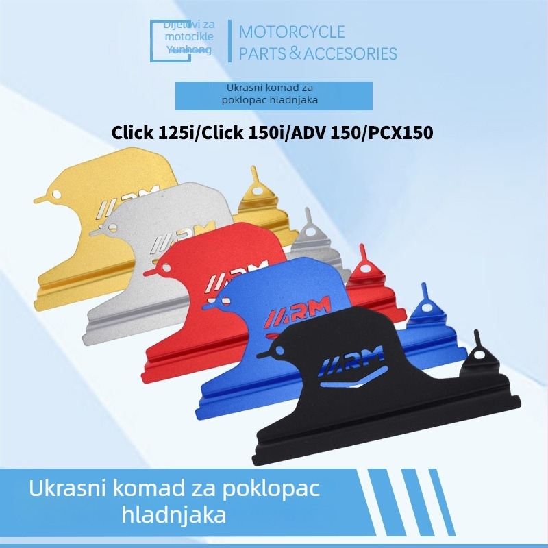 Gornji dekorativni panel mrežice spremnika vode za motocikl – kompatibilan s Click125i, 150i, ADV150, PCX150; šifra proizvoda Sxw-098