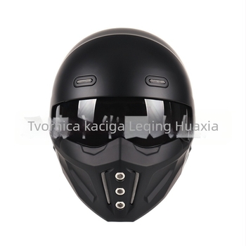 Kaciga za motocikl Scorpion, retro, sve sezone, za stazu, ABS, DOT CE