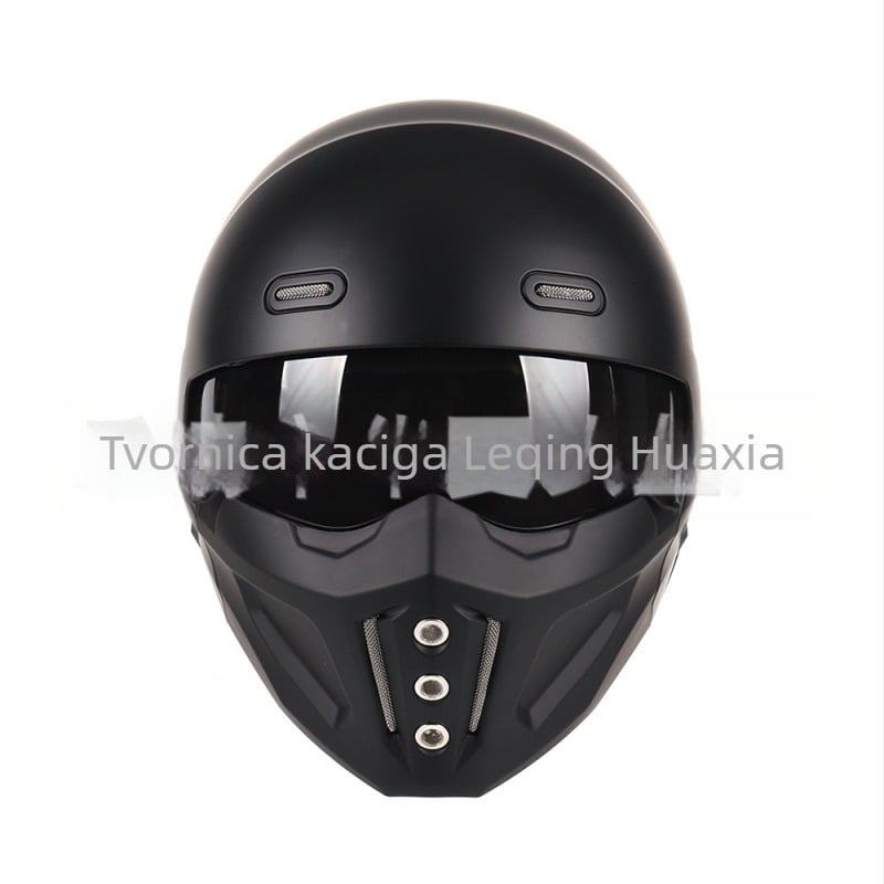 Kaciga za motocikl Scorpion, retro, sve sezone, za stazu, ABS, DOT CE