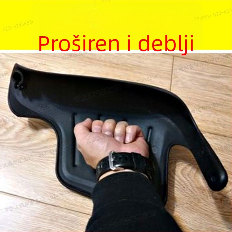 Prednje vjetrobransko staklo s zaštitom ruke Tonghao 125 — za većinu motocikala, težina 8 kg