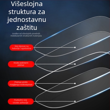 Prozirni antifog film za univerzalni vizir kacige za motocikl i kacigu električnoga vozila, vodootporan, zimska upotreba