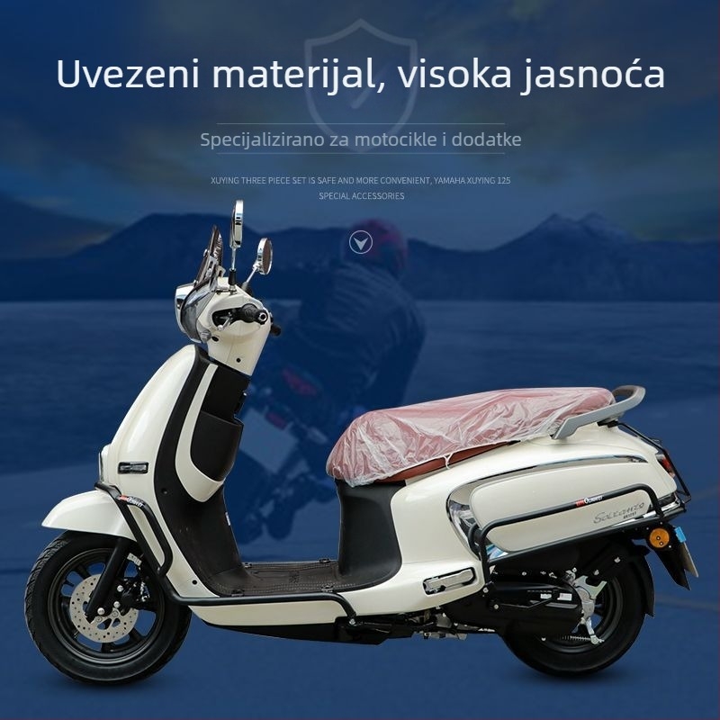 Prednje staklo za motocikl s zaštitom ruke i deflektorom za Suzuki US125