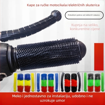 Protuklizni pokrov ručice upravljača motocikl
