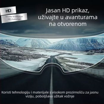 Film protiv zamagljivanja i kiše za kacigu – PET materijal, prilagodba dostupna, ovlaštena privatna marka
