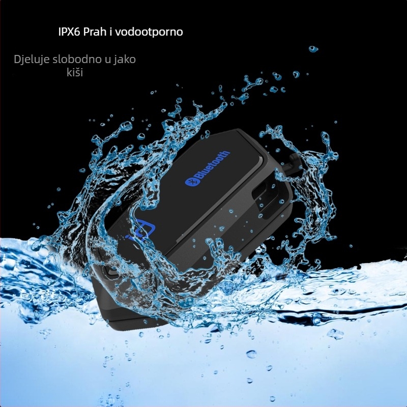 Kaciga za motocikl s Bluetooth slušalicom i ugrađenim interkomom (Kanal: Mono; Funkcija: 20394172955; Marka: Other; Serija: Other)