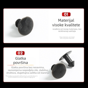 Plastični klinovi za unutarnju podlogu kacige - univerzalni dodatak motociklu