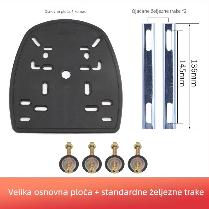 Osnova prtljažnika električnog vozila - PP materijal, marka Huiying, univerzalna ojačana ploča donjeg dijela prtljažnika