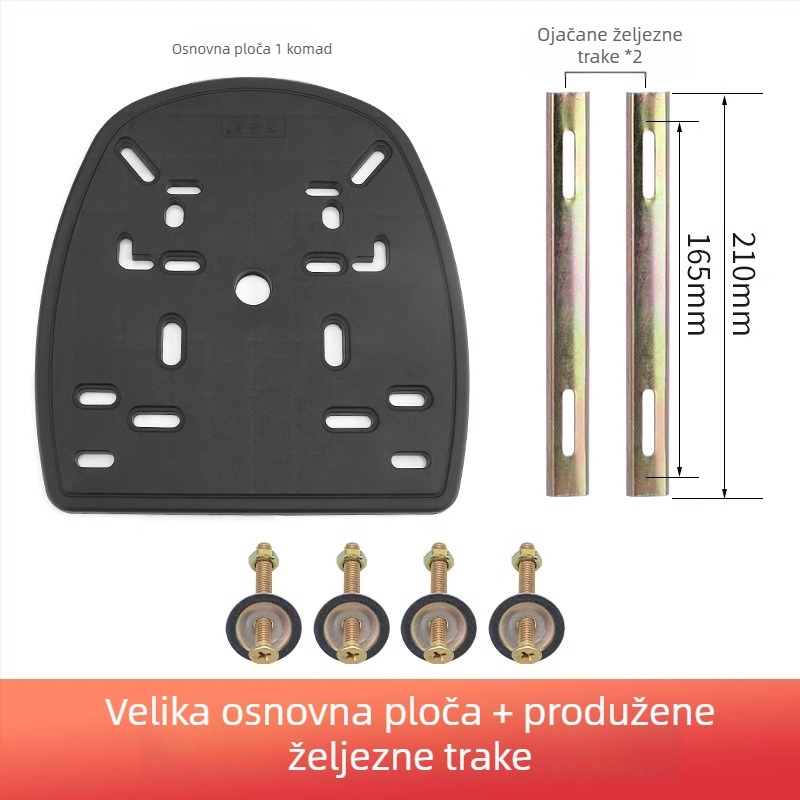 Osnova prtljažnika električnog vozila - PP materijal, marka Huiying, univerzalna ojačana ploča donjeg dijela prtljažnika