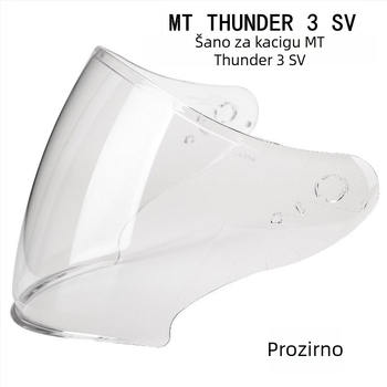 Goggles za MT Thunder 3 polu-šlem MT-V-19 – PC, Zombies Racing, DOT, za motocikl, za svakodnevnu vožnju