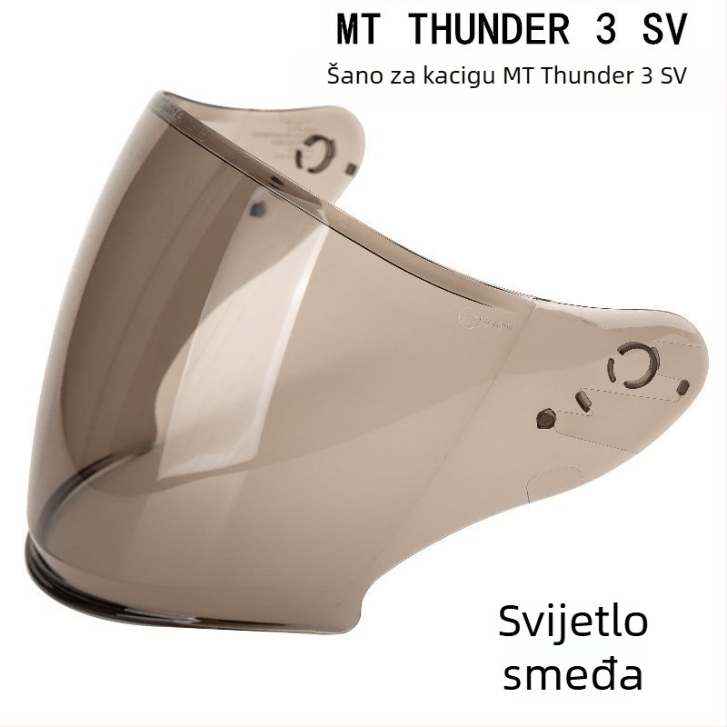 Goggles za MT Thunder 3 polu-šlem MT-V-19 – PC, Zombies Racing, DOT, za motocikl, za svakodnevnu vožnju