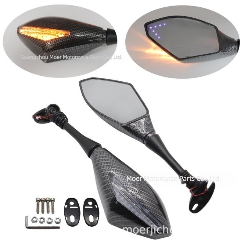 MOER ABS retrovizor za motocikl M828 s LED rasvjetom za Honda CBR 650R/1000RR/600RR