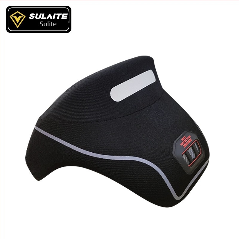 Zaštita vrata za motocikl – gumena, SULAITE, viteška zaštitna oprema, kompatibilno s 201 High foam armor