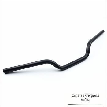 Retro kormilo motocikla, zakrivljen dizajn, CG125 kompatibilno, željezni materijal, SHUNXINGLONG marka