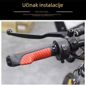 Lepilo za upravljač motocikla – gumeni i metalni materijal, JBL marka, stil: ljepilo za upravljač
