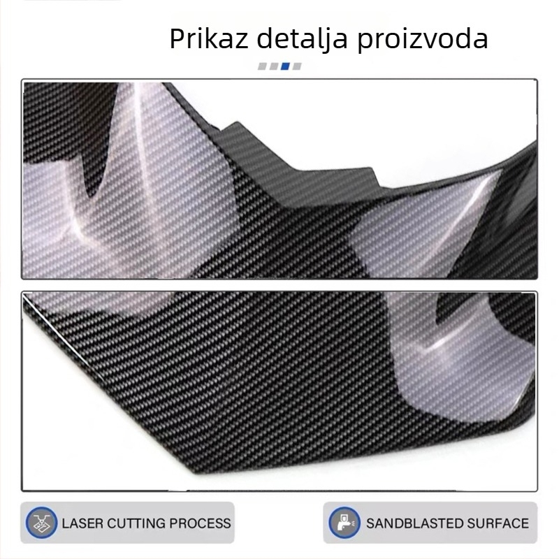 Prednji vanjski kućište za Yamaha XMAX300 - dekorativni zaštitni poklopac, stil vjetrobranskog stakla, model xmax300, brend KUANXUN, materijal PP
