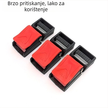 Kaciga za električna vozila i motocikle: kopča za kaiš, zatvarač i kopča za bradu