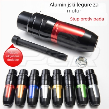 Set zaštite od pada za motocikle – CNC obrađeni slideri, PCR model 3248, kompatibilni s otvorima za pričvršćivanje od 10 mm