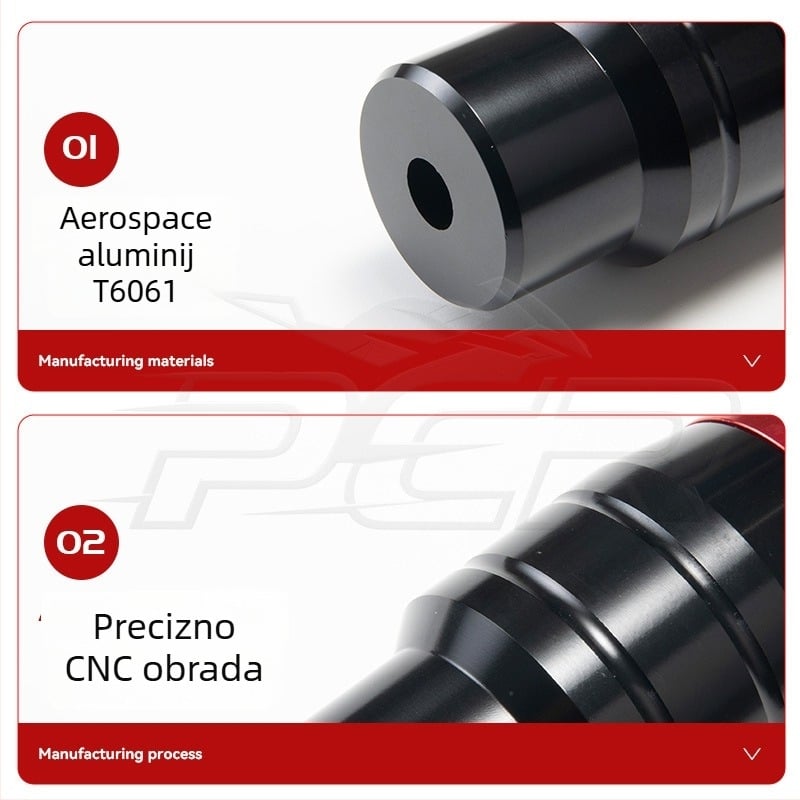 Set zaštite od pada za motocikle – CNC obrađeni slideri, PCR model 3248, kompatibilni s otvorima za pričvršćivanje od 10 mm