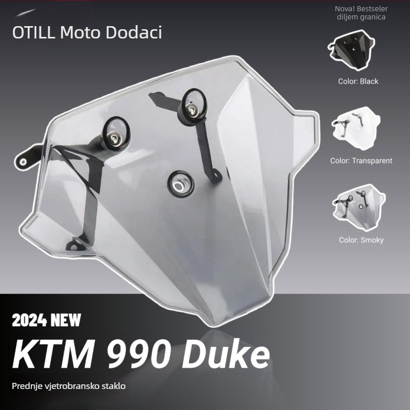 Vjetrobran za KTM 990 Duke – marka Otili, kompatibilan KTM 990 Duke