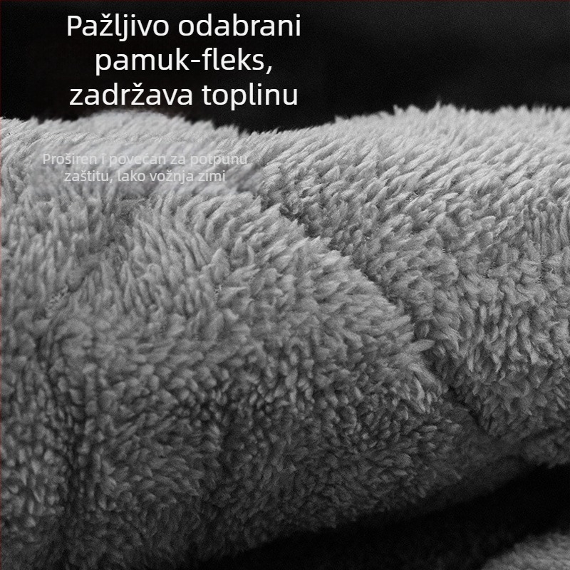Navlaka za vjetrobran od Oxford platna, zimska fleece podstava, vodootporna i otporna na vjetar, univerzalna za četiri sezone, za električna vozila, motocikle i tricikle