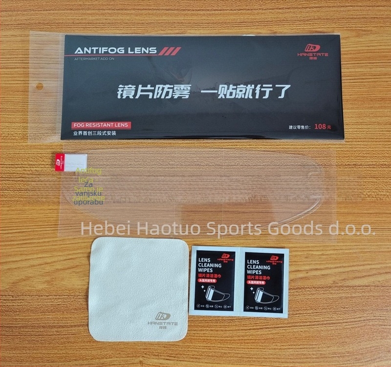 ZPK270 antifog film za kacigu: PC materijal, 48 g, prilagodljivo, UV zaštita, dugotrajna antifog funkcija