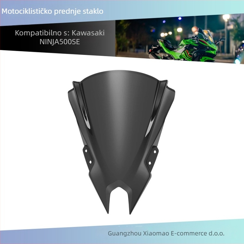 Deflektor prednjeg vjetrobrana za Kawasaki Ninja 500 SE 2024, povećani prednji vjetrobran
